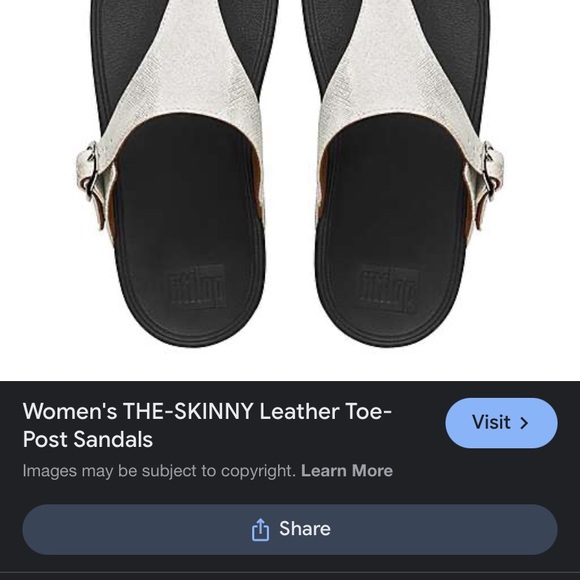 Fitflop “The Skinny” Wedge Sandals - Picture 12 of 14